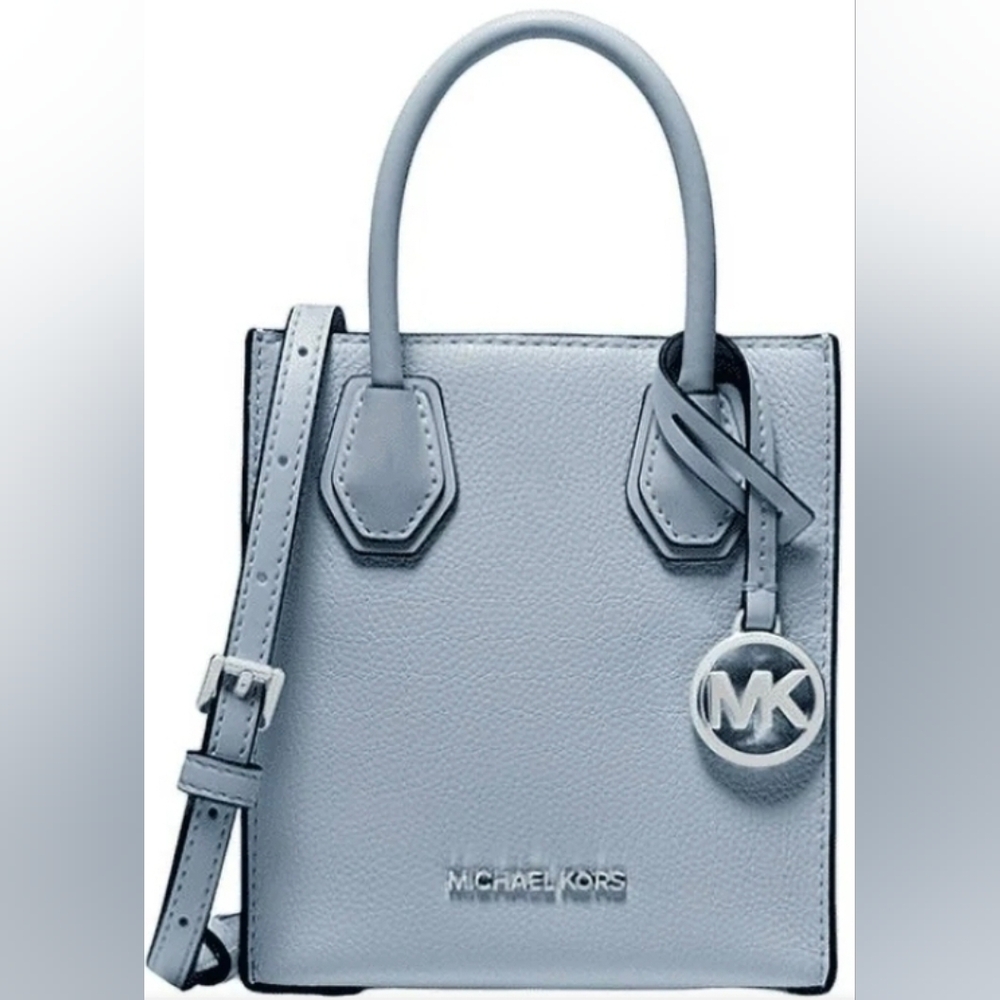 **FLASH SALE**NWOT Michael Kors Lt.  Blue Small Bag Purse Mercer Crossbody **